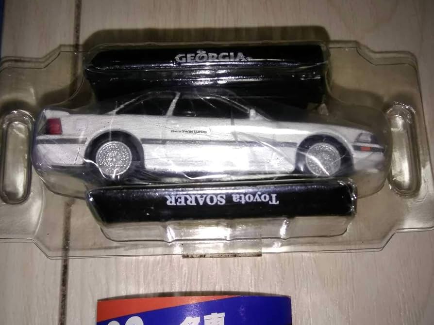 ジョージア 当たり缶 80年代名車ダイキャストカーコレクション　コンプリート Amazon | 即決 未使用品 1/64ミニカーソアラ 80年代名車ダイ